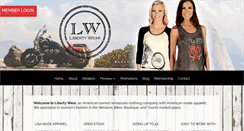 Desktop Screenshot of liberty-wear.com